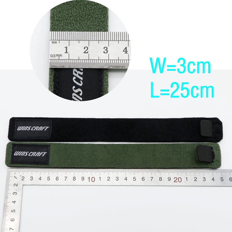 Vendaje elástico para caña de pescar, accesorios reutilizables para caña de pescar, soporte de anillo guía, correa de cinturón, tirantes - imagen 3