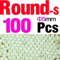 100Pcs Round S