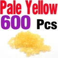 600Pcs  Pale Yellow