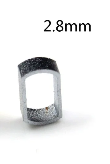 1pc silver 2.8mm