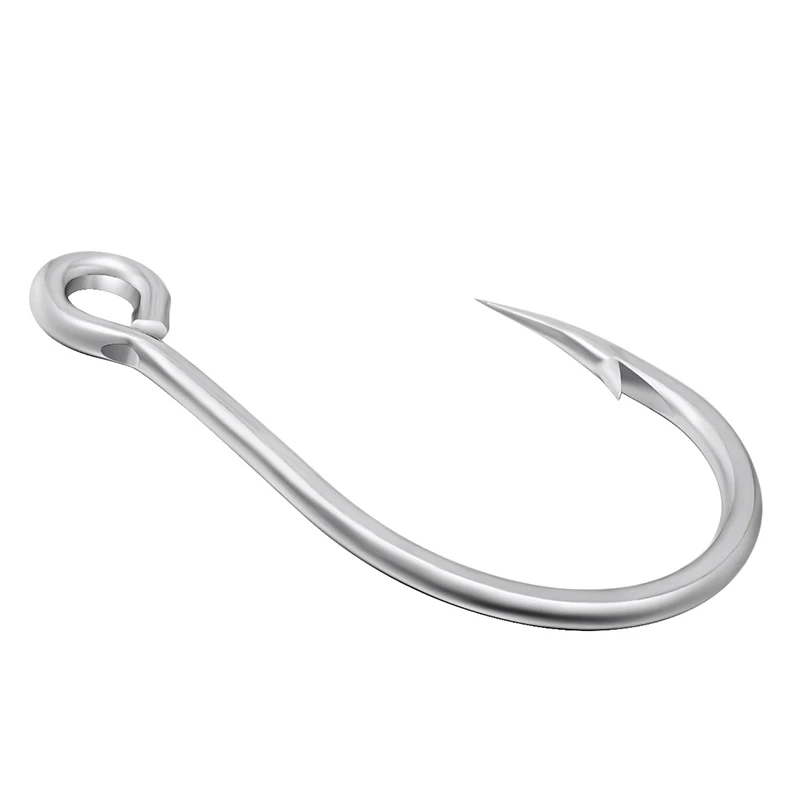 5 paquetes de anzuelos originales Mustad 10121, anzuelo de púas de acero rico en carbono, anzuelo de Pesca en el mar, anzuelo negro, aparejos de Pesca con cabeza de serpiente - imagen 4