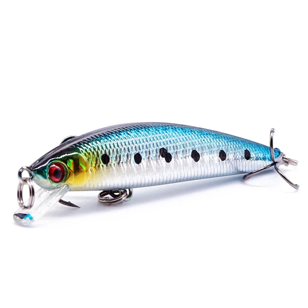 Señuelo de pesca pececillo con láser de calidad 1 Uds 7,5g 8,5 cm Crankbait duro Wobblers Artificial flotante Jerkbait curricing Bass Isca carpa - imagen 3