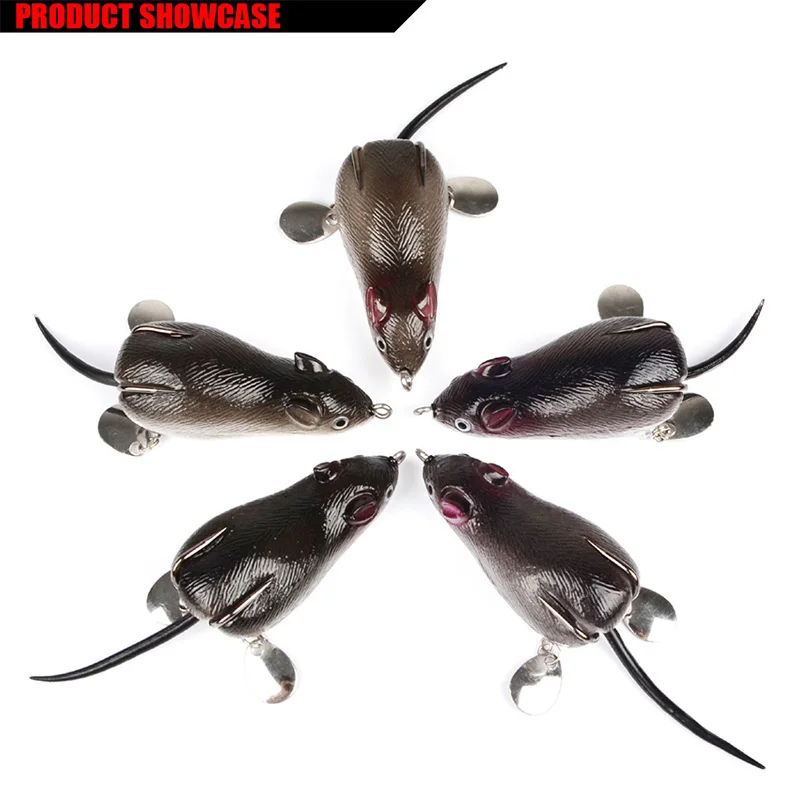 Señuelos giratorios de Metal para Pesca, Señuelos de sonido de 7cm y 17,5g, simulación flotante, aparejos de pesca de lubina blanda, 1 FA-454 - imagen 4