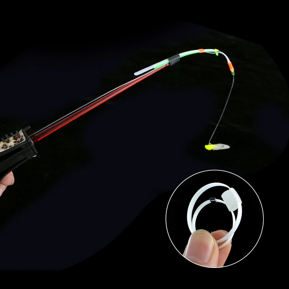 FISH KING-caña de pescar de 20 piezas, aparejo de caña de pescar en hielo, punta superior, 80/120/140/160mm, C.W 0,8-1,4g - imagen 3