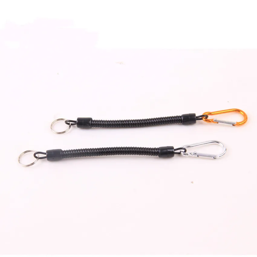 Cuerda de retención, accesorios para aparejos de pesca, caída de señuelo, protección de varilla de tamaño mediano, herramienta de señuelos flexibles, cuerdas tipo cable telefónico - imagen 2