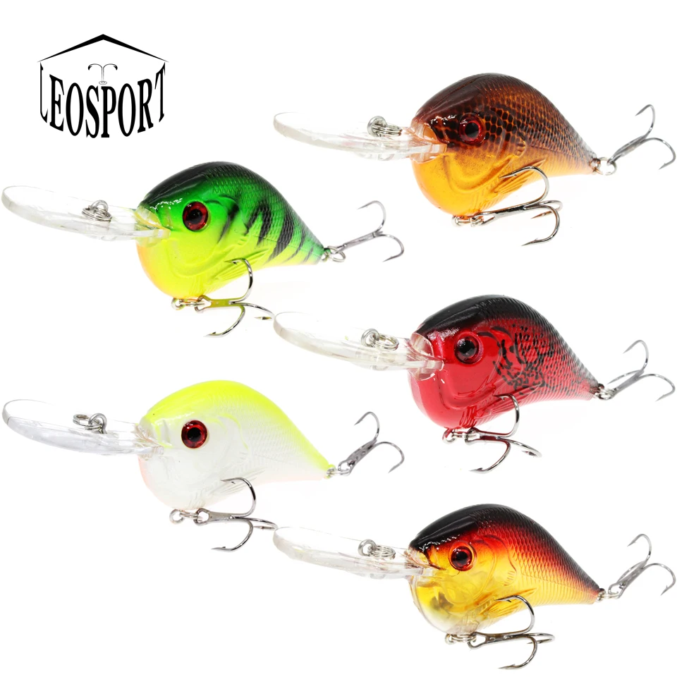 Wobblers-aparejos de cebo japoneses Crankbait, señuelo duro de manivela, pesca, señuelo de natación Topwater - imagen 2