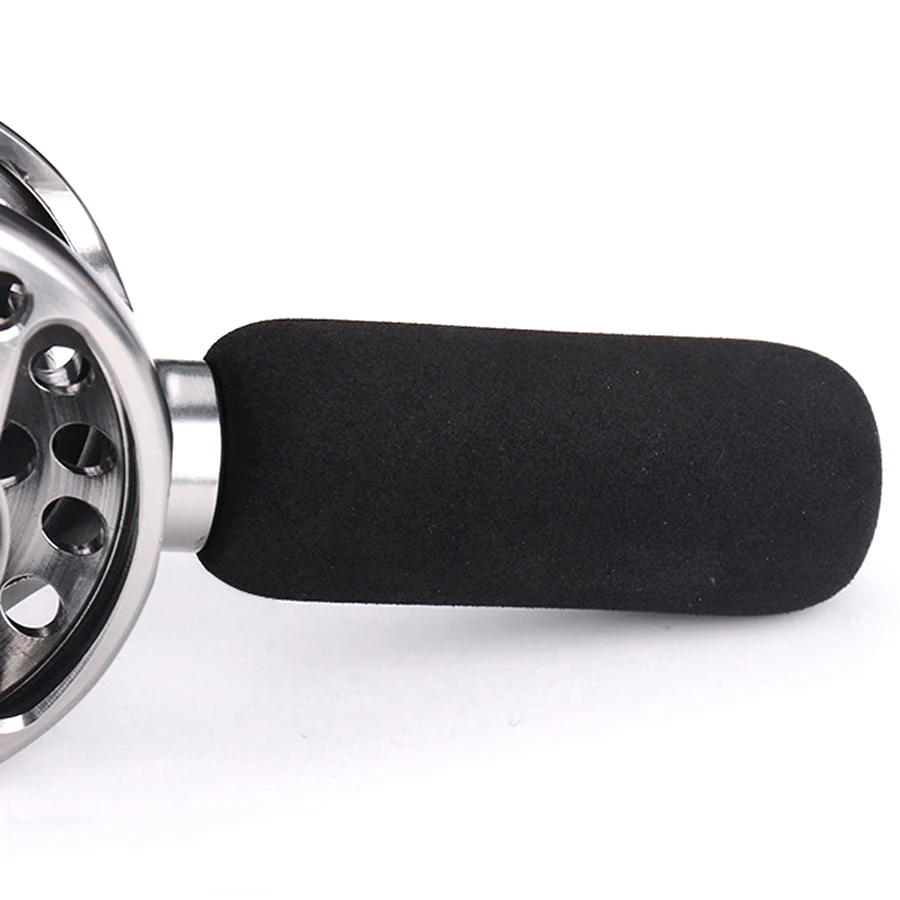 Carrete de pesca de carpa de aluminio, modificación BLG40/50/60, carretes huecos de agua de mar DIY, engranaje de Ruedas de pesca de hielo mecanizado CNC - imagen 5