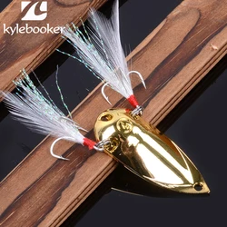 Señuelo Cuchara Cricket Metal – Doble gancho con plumas 2.5-20g