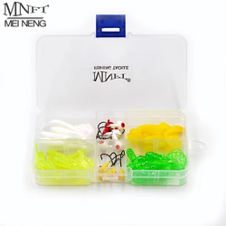 Set señuelos de mar MNFT – Jig head, wobbler y vinilo