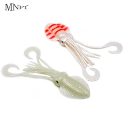 MNFT Pulpo Calamar Señuelo Jigging Silicona UV agua salada