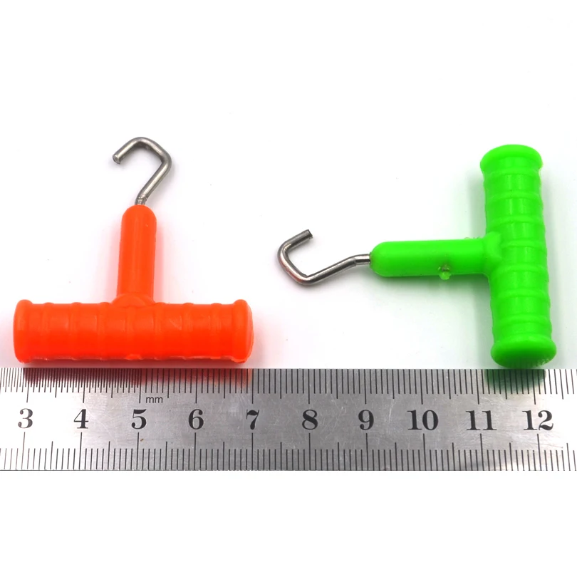 MNFT-Herramienta de polea de nudo de 8 unids/lote, extractor de anzuelos para pesca de carpa, aparejo de pelo de Pesca de Mar, accesorios, aparejos de pesca de carpa - imagen 5