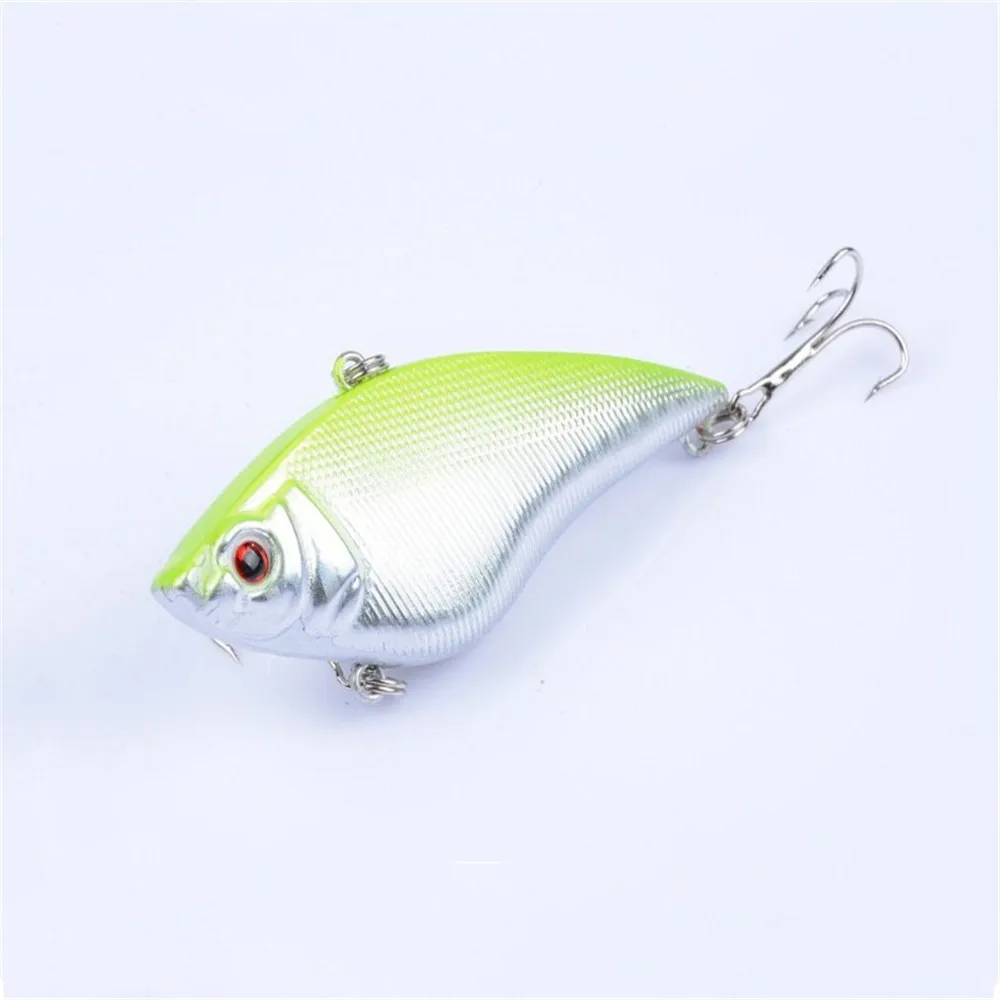 Señuelos de Pesca Wobbler de 7cm y 16g, anzuelos de ratán de plástico duro Artificial, cebo VIB, Crankbait, aparejos de pesca en hielo para invierno, 1 unidad - imagen 3