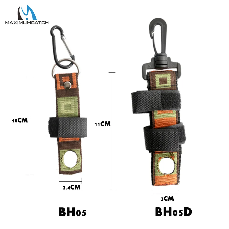 Soporte para botella flotante de pesca Maximumcatch, herramientas de pesca con mosca ultraligeras de aluminio/tela - imagen 4