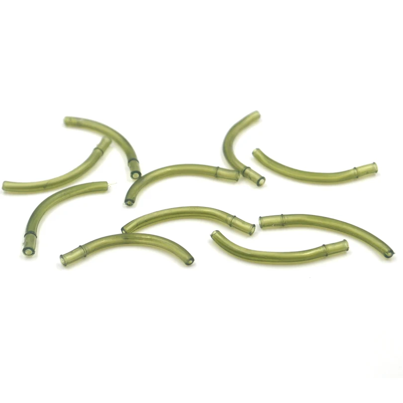 MNFT-alineador de pesca de carpa, 10 Uds., aparejo de pelo, alineador, gancho antienredos, manga, alineador de línea Chod, adaptador de vástago, ganchos, herramienta de tubo suave - imagen 3