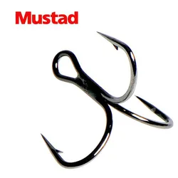 Mustad KVD Anzuelos triples – Acero al carbono con púas para pesca