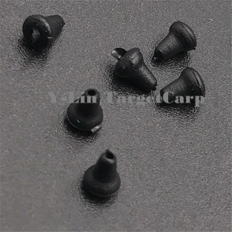 25xbait Screws y 50x Hook Stopper Beads, Terminal de pesca de carpa, soporte de cebo, aparejos para el cabello, gancho giratorio Pop Up - imagen 4