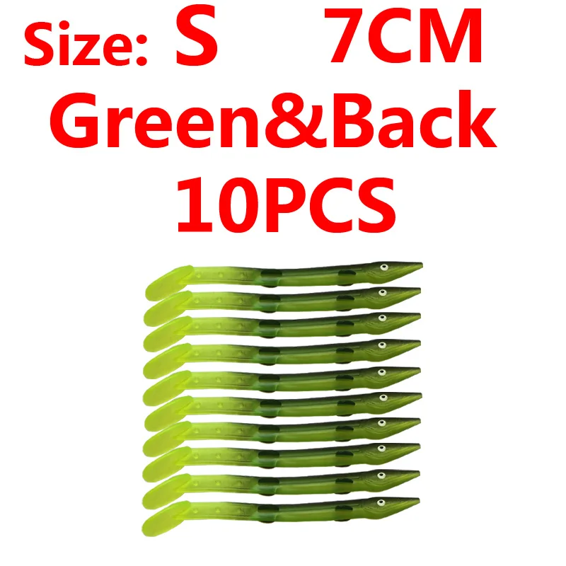 green S black L 10pc