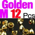 12pcs Golden M