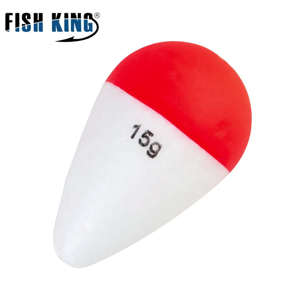 FISH KING-tubo flotante De pesca, 10 unidades/lote, 15g, flotador De espuma, Boias De Esca, Flotador Bobber, palo De luz De pesca para aparejos De pesca - imagen 5
