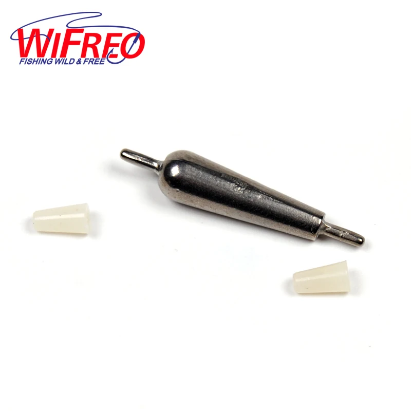 Wifreo Grip-plomos de tubo de goma de tungsteno, intercambiable, accesorios de Terminal de peso de pesca, 0,5g, 1g, 1,5g, 2g, 3g, 4g, 5g, 20 Uds. - imagen 3