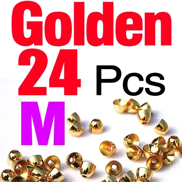 24Pcs Golden M
