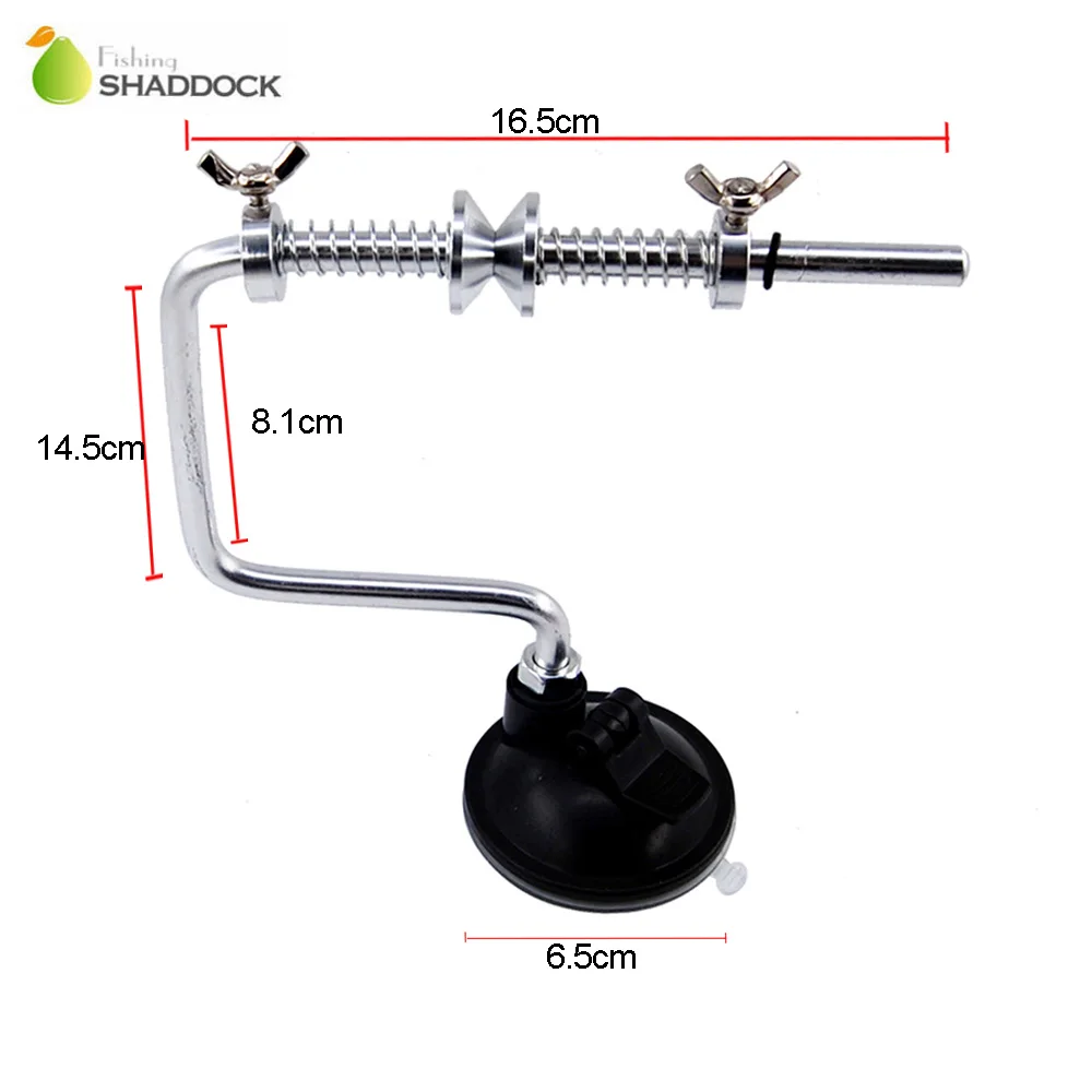 Shaddock-Enrollador de línea de pesca portátil de aluminio, carrete, sistema de carrete, herramienta de aparejos, ventosa, herramientas de pesca de carpa marina - imagen 4