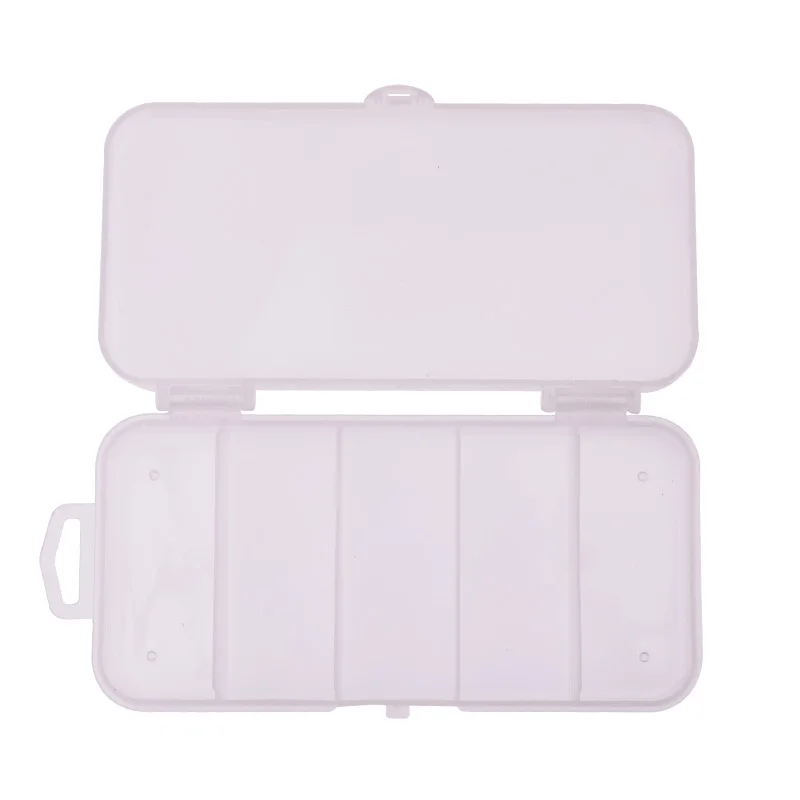 Aparejos de alarma de mordedura de carpa, caja de anzuelos de pesca, dispositivo de almacenamiento, Conector de cebo a granel, caja de accesorios de pesca, 5 o 10 compartimentos - imagen 5