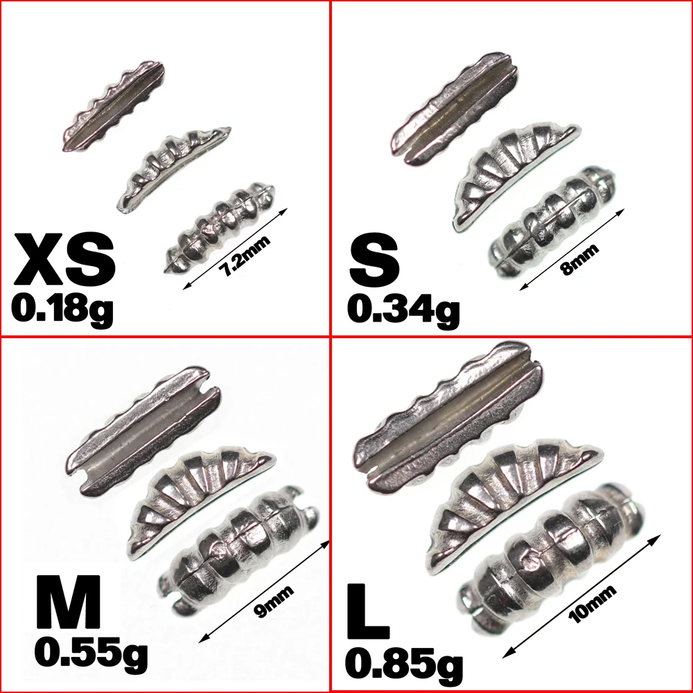 Wifreo-50 piezas de Color crudo XS S M L, parte trasera de tungsteno Scud/cuerpo de camarón/carcasa de Scud, hundimiento rápido, atado de moscas, trucha, pesca con mosca - imagen 5