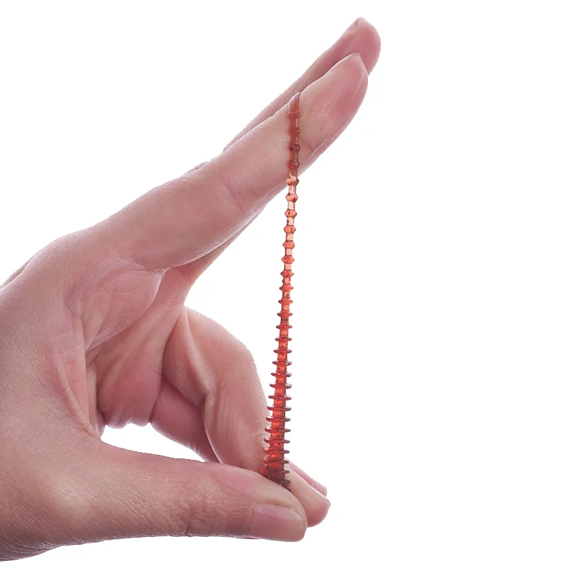 Señuelo de Pesca de gusanos de piezas o 20 piezas, anzuelo Wobblers de 5cm y 0,8g, cebo Artificial de silicona, aparejos de Pesca, 50 o piezas - imagen 4