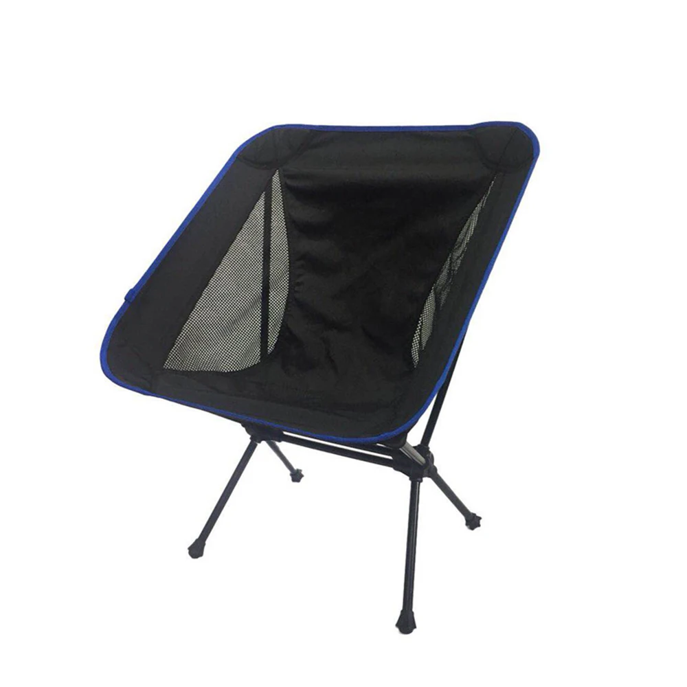 Silla de pesca plegable ultraligera de aluminio, asiento portátil para exteriores, playa, Camping, senderismo, Picnic, jardín, informal, herramientas para peces, X40A - imagen 2