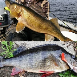 D1 Hybrid Swimbait Señuelo Lento para Lucio Vinilo
