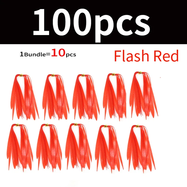 100pc flash red