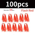 100pc flash red
