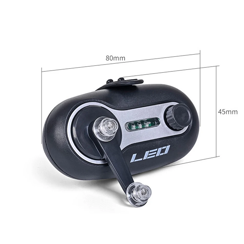 Zumbador de alarma de mordedura de pesca con sonido y luz en caña de mar, sirena rápida fuerte, indicador nocturno, zumbador de 80DB, herramientas electrónicas para aparejos de pesca - imagen 5