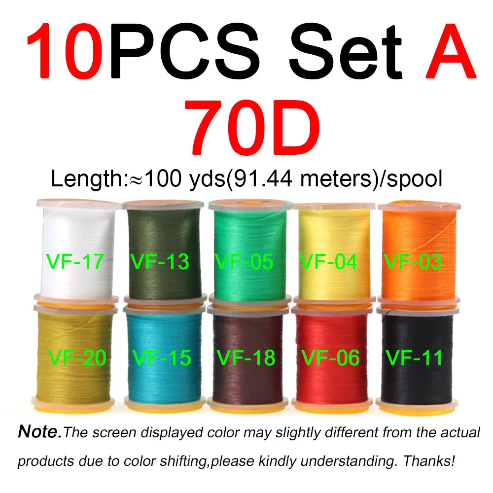 70D 10pcs Set A