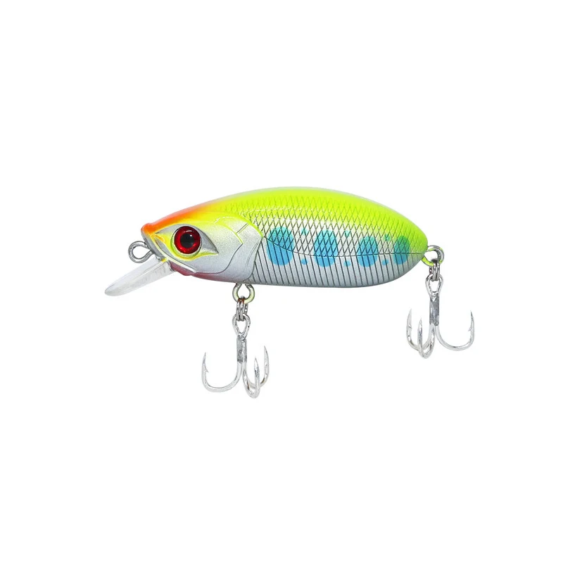 Señuelo de pesca Artificial Wobbler, cebo duro flotante de plástico duro, para trucha, Crankbait, Lucio, aparejos de pesca japoneses, 1 unidad, 50mm, 9,3g - imagen 5