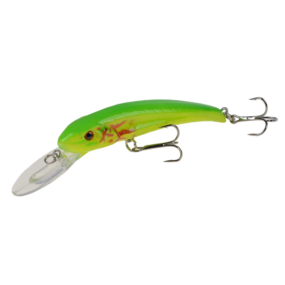 Minnow-señuelo de pesca duro Artificial flotante, 9cm, 5,9g, Wobblers, Crankbait, Lucio, anzuelos triples - imagen 4