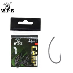 W.P.E Pinzas de Pesca con Revestimiento Gris Mate – Mango Curvo y Púas