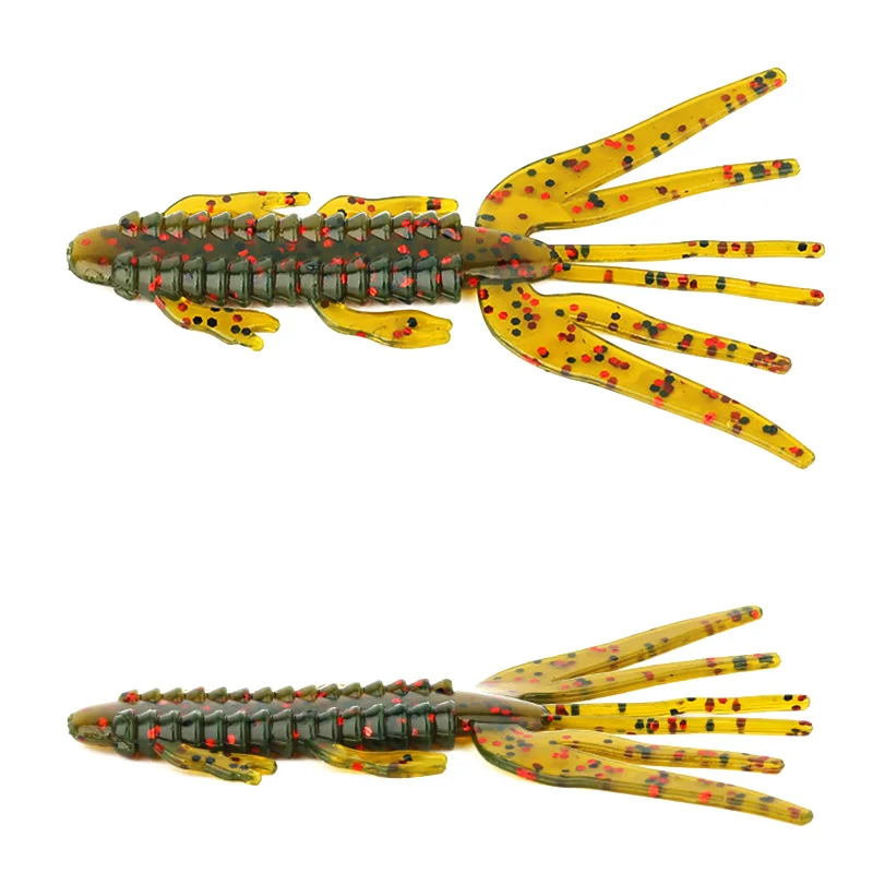 ARDEA-señuelo de pesca de gusano de plástico, 90mm, 3,7g, iscas artificiales, suave con olor a sal, Swimbait, aparejos de pesca - imagen 4