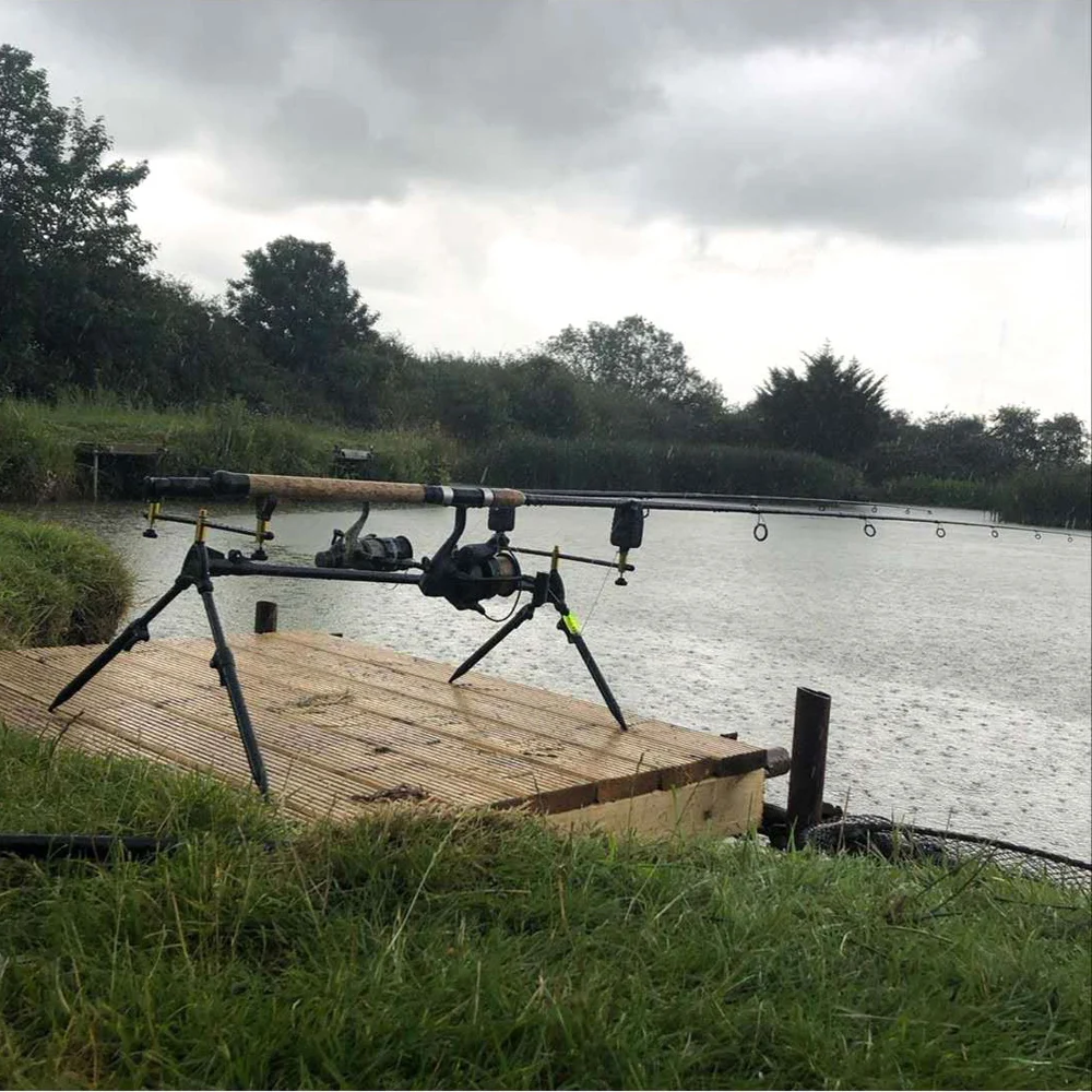 Soporte de caña de pescar retráctil ajustable, herramienta de pesca de carpa, accesorios de soporte, Swinger, herramientas de aparejos de pesca - imagen 4