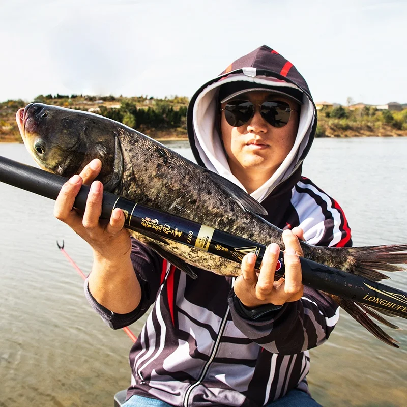 Caña De pescar superdura De fibra De carbono, caña manual potente De 8/10/11/12/13/14/15, para Pesca De carpa De Taiwán - imagen 5