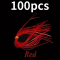 100 pcs red