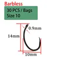 Barbless-Size 10