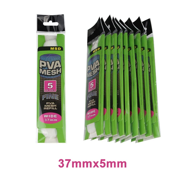 10pcs 37mm pva mesh