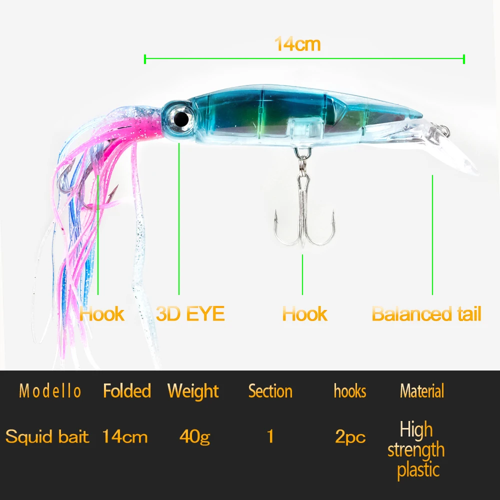 Señuelo de calamar opción color 2