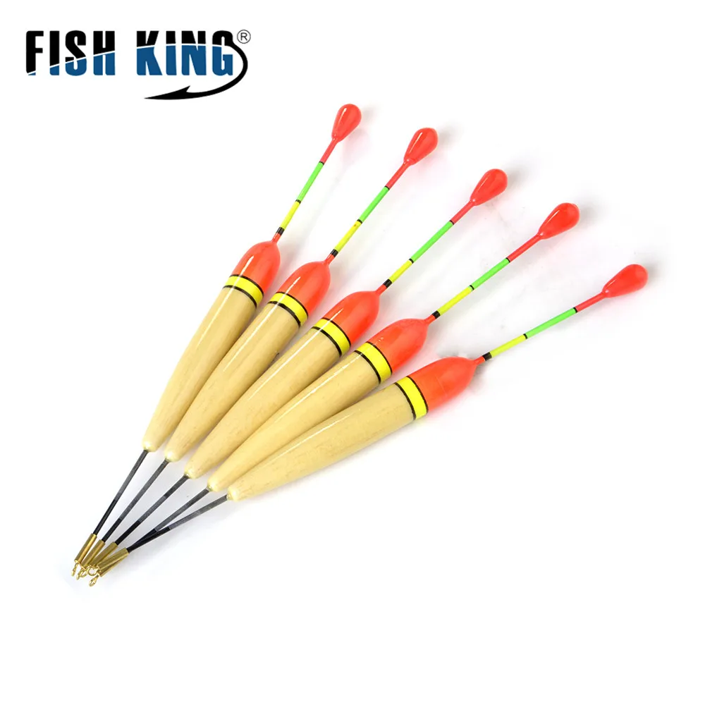 FISH KING-boya Vertical larga para Pesca de carpa, 10 unids/lote, 2g, 4g, 5g - imagen 2