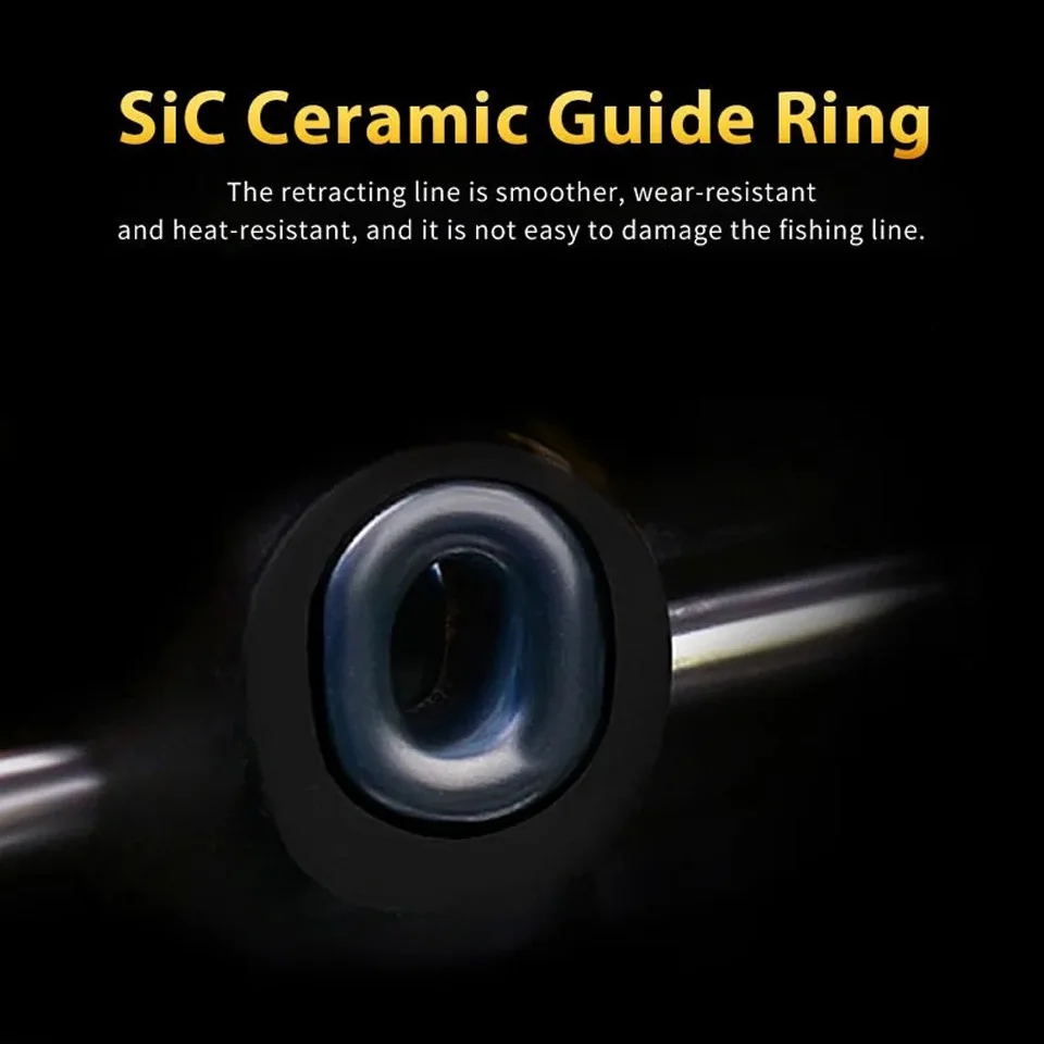 Carretes de fundición de alta velocidad para pesca, carrete de pesca Baitcasting de mano izquierda derecha, con Sistema De Freno magnético - imagen 5