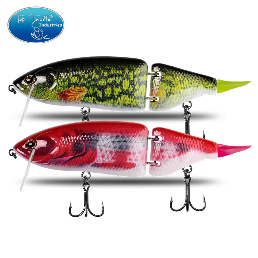 Señuelo de pesca de plástico ABS, cebo flotante de cuerpo duro, 165mm, 60g/135mm, 33g, Swimbait articulado - imagen 3