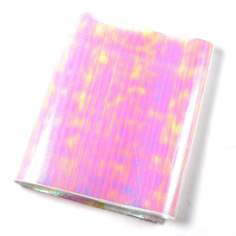 Ellllv-Película de Flash holográfica de varios colores, 15cm x 110cm, Material de ala de gancho, Sabiki duradero, bricolaje - imagen 2