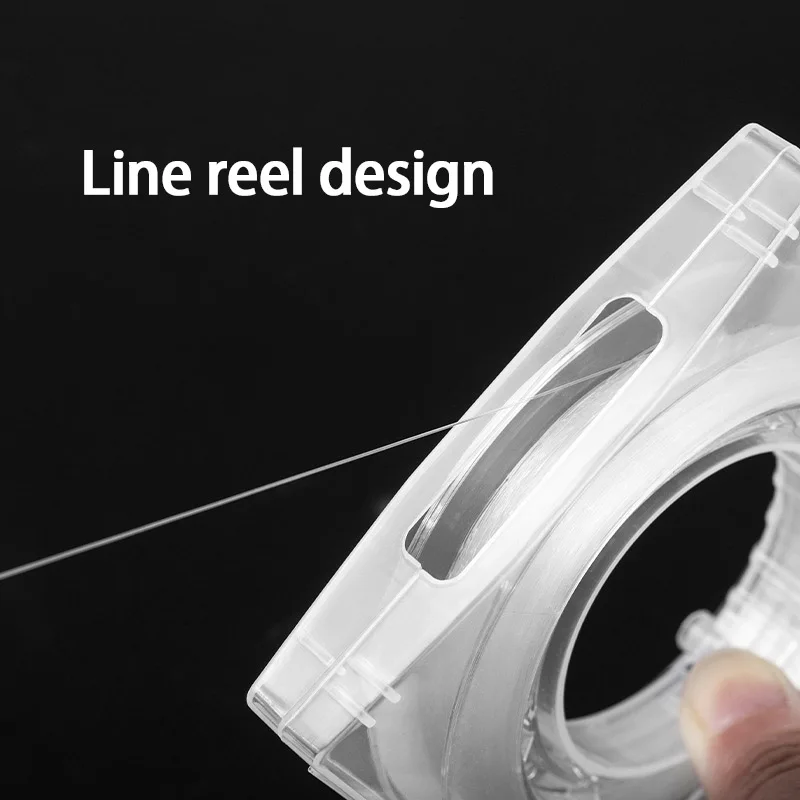 Línea de pesca de carbono de 100M, señuelo, línea principal transparente, línea de guía frontal, resistente al desgaste - imagen 4